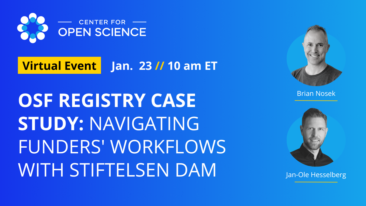 OSF Registry Case Study