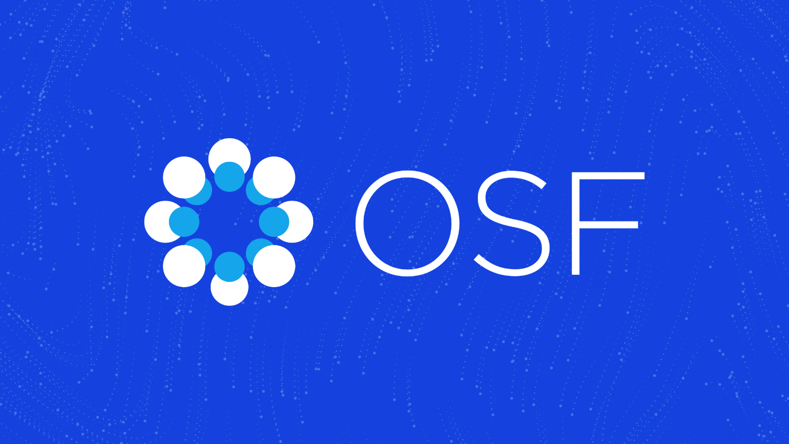 OSF logo on blue background