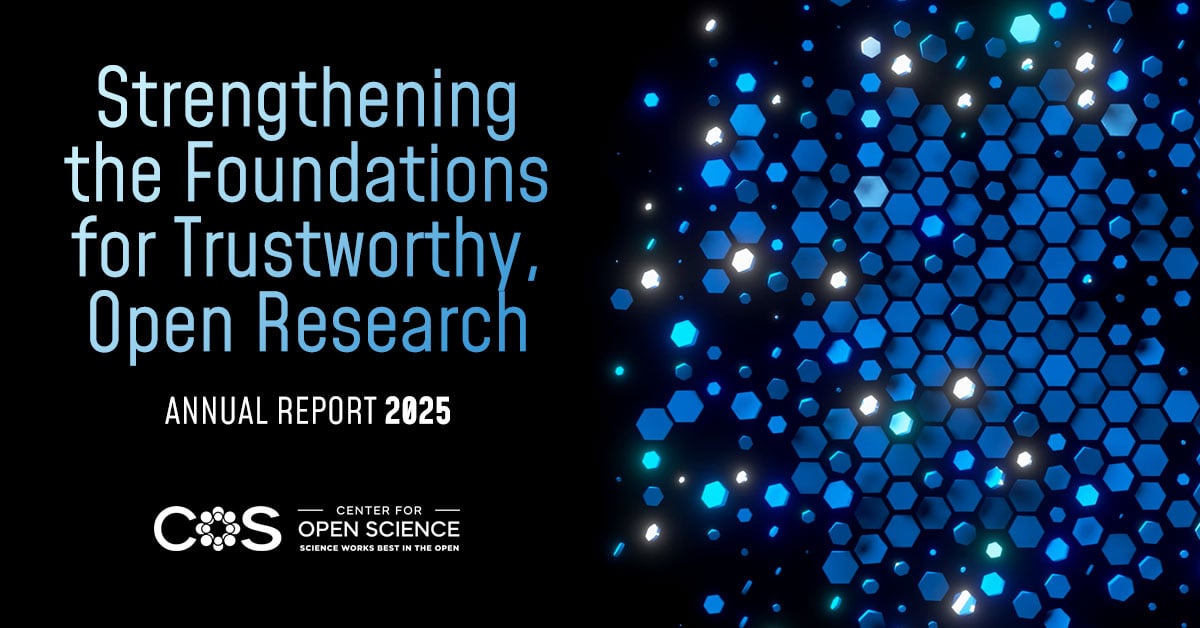 2025 Annual Report | Center for Open Science