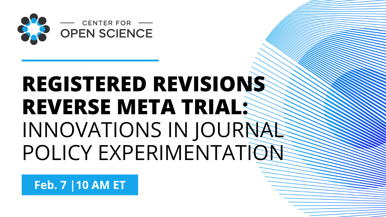 Registered Revisions Reverse Meta Trial