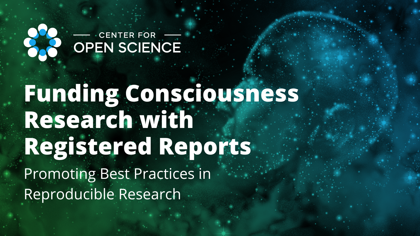 Graphic that reads Funding Consciousness Research with Registered Reports